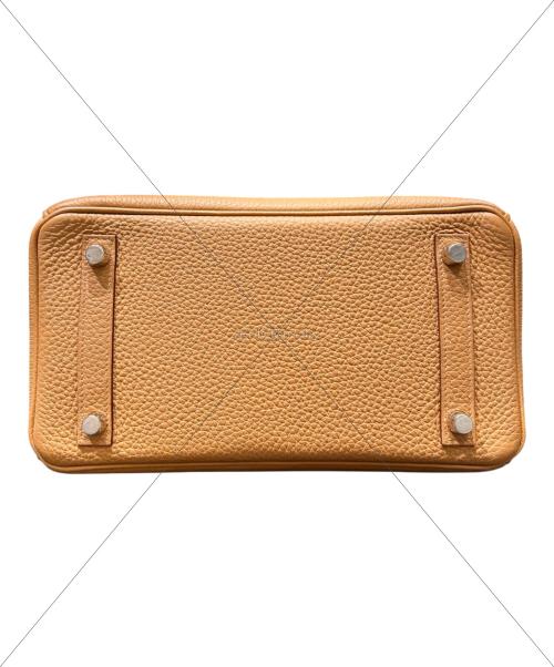 HERMES（エルメス）HERMES (エルメス) バーキン25/シルバー金具/トゴ/ビスキュイ/Z刻印 ビスキュイ サイズ:25の古着・服飾アイテム