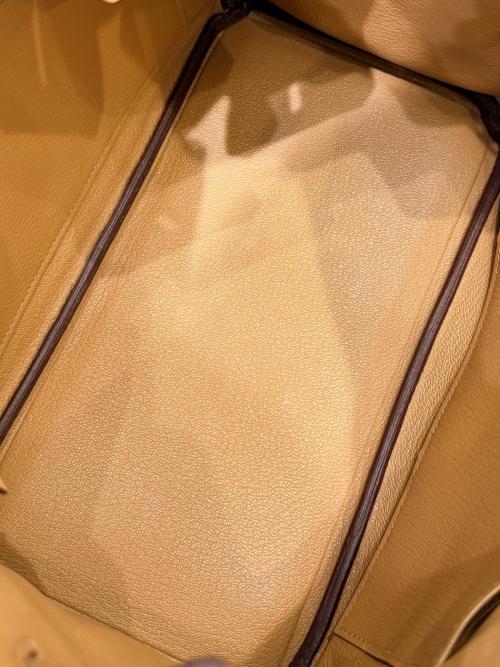 HERMES（エルメス）HERMES (エルメス) バーキン25/シルバー金具/トゴ/ビスキュイ/Z刻印 ビスキュイ サイズ:25の古着・服飾アイテム