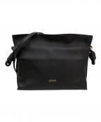 LOEWEロエベ）の古着「フラメンコクラッチショルダーバッグ」｜ブラック