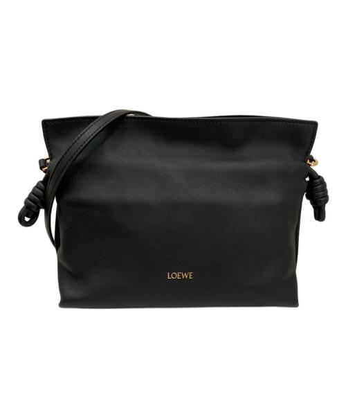 LOEWE（ロエベ）LOEWE (ロエベ) フラメンコクラッチショルダーバッグ ブラック サイズ:ミニの古着・服飾アイテム