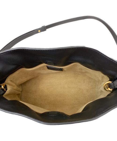 LOEWE（ロエベ）LOEWE (ロエベ) フラメンコクラッチショルダーバッグ ブラック サイズ:ミニの古着・服飾アイテム