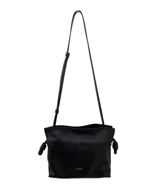 LOEWE（ロエベ）LOEWE (ロエベ) フラメンコクラッチショルダーバッグ ブラック サイズ:ミニの古着・服飾アイテム