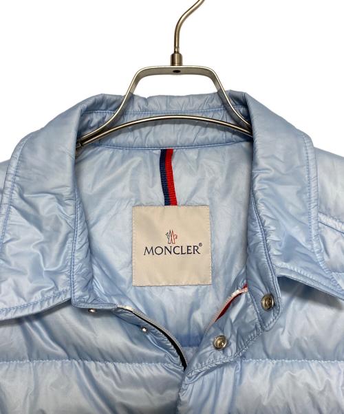 MONCLER（モンクレール）MONCLER (モンクレール) TENIBRES/ダウンジャケット スカイブルー サイズ:5の古着・服飾アイテム