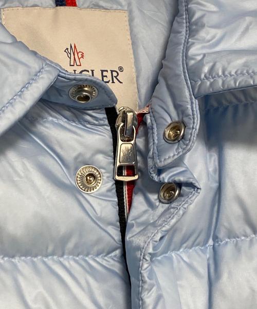 MONCLER（モンクレール）MONCLER (モンクレール) TENIBRES/ダウンジャケット スカイブルー サイズ:5の古着・服飾アイテム