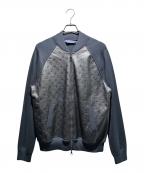 LOUIS VUITTONルイ ヴィトン）の古着「モノグラムレザーブルゾン RM232M VOR HPN14W」｜ブラック