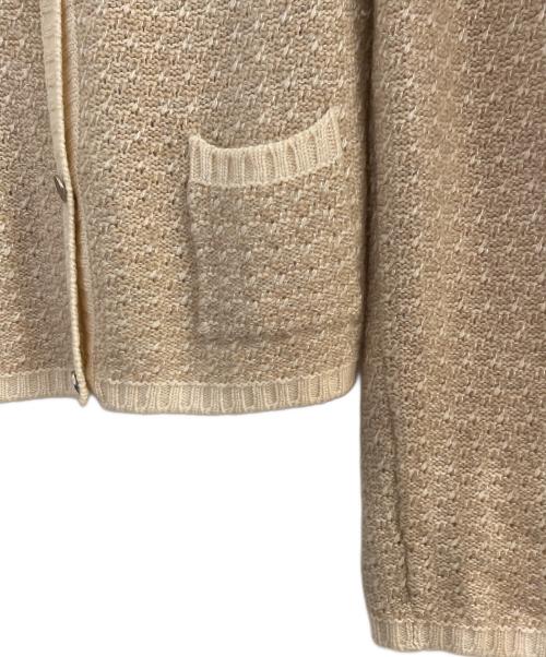 CHANEL（シャネル）CHANEL (シャネル) ココボタンカーディガン ベージュ サイズ:42の古着・服飾アイテム