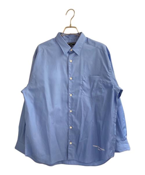 COMME des GARCONS HOMME（コムデギャルソン オム）COMME des GARCONS HOMME (コムデギャルソン オム) 綿ブロード シャツ スカイブルー サイズ:XSの古着・服飾アイテム