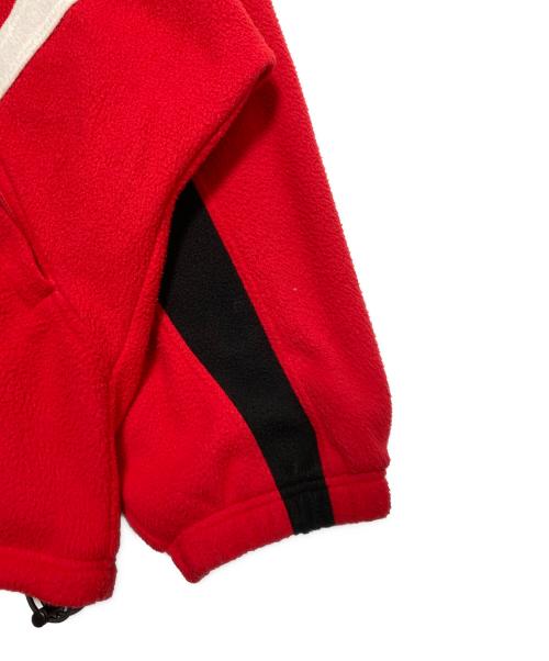 BALENCIAGA（バレンシアガ）BALENCIAGA (バレンシアガ) スポーティBロゴオーバーサイズフリースジャケットブルゾン レッド サイズ:XXSの古着・服飾アイテム