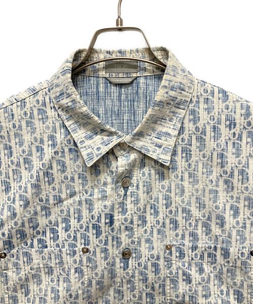 Dior（ディオール）DIOR (ディオール) オブリーク コットンシャツ サイズ:42の古着・服飾アイテム
