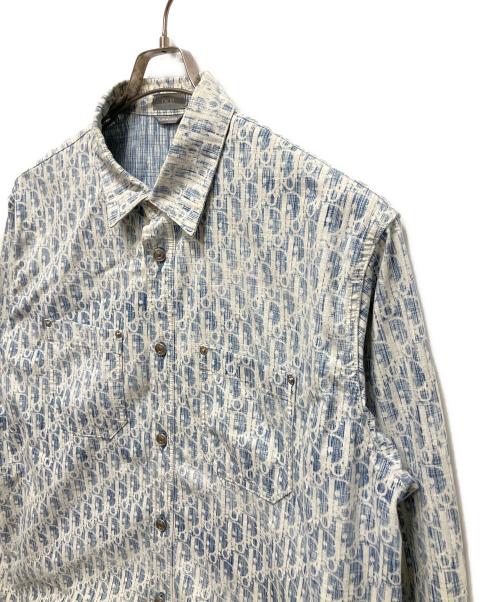 Dior（ディオール）DIOR (ディオール) オブリーク コットンシャツ サイズ:42の古着・服飾アイテム