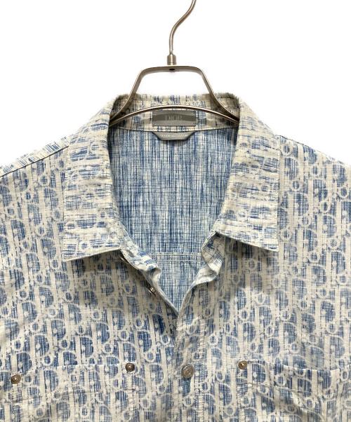 Dior（ディオール）DIOR (ディオール) オブリーク コットンシャツ サイズ:42の古着・服飾アイテム