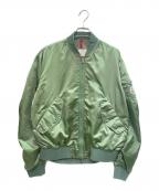MONCLERモンクレール）の古着「Ter/ボンバージャケット」｜カーキ