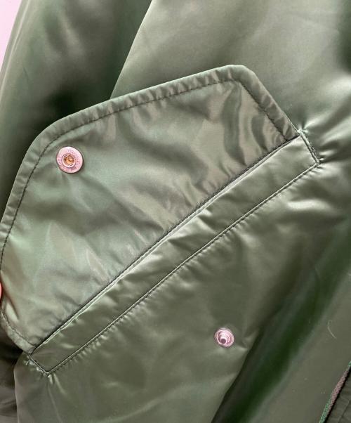 MONCLER（モンクレール）MONCLER (モンクレール) Ter/ボンバージャケット カーキ サイズ:2の古着・服飾アイテム