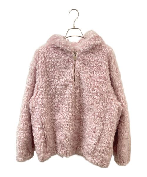 MIU MIU（ミュウミュウ）MIU MIU (ミュウミュウ) モヘアジャケット ピンク サイズ:38の古着・服飾アイテム