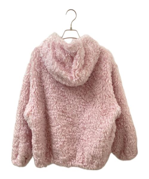MIU MIU（ミュウミュウ）MIU MIU (ミュウミュウ) モヘアジャケット ピンク サイズ:38の古着・服飾アイテム