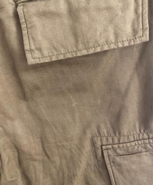 COMME des GARCONS HOMME（コムデギャルソン オム）COMME des GARCONS HOMME (コムデギャルソン オム) リネン混カーゴパンツ オリーブ サイズ:Sの古着・服飾アイテム