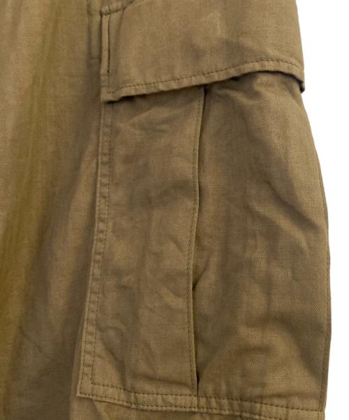 COMME des GARCONS HOMME（コムデギャルソン オム）COMME des GARCONS HOMME (コムデギャルソン オム) リネン混カーゴパンツ オリーブ サイズ:Sの古着・服飾アイテム