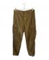 COMME des GARCONS HOMME（コムデギャルソン オム）の古着「リネン混カーゴパンツ」｜オリーブ