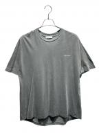 BALENCIAGAバレンシアガ）の古着「ロゴカットソー/556115 TYK28」｜グレー