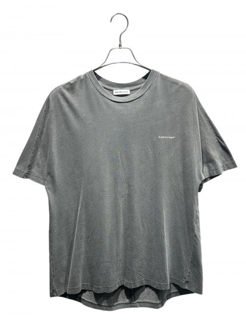 BALENCIAGA（バレンシアガ）BALENCIAGA (バレンシアガ) ロゴカットソー/556115 TYK28 グレー サイズ:Sの古着・服飾アイテム