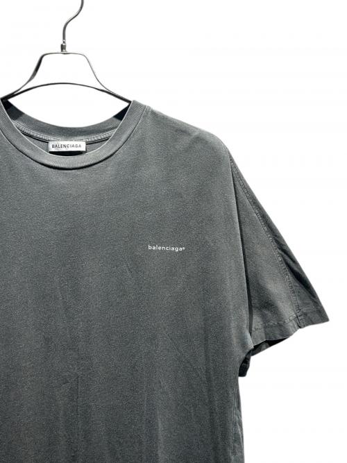 BALENCIAGA（バレンシアガ）BALENCIAGA (バレンシアガ) ロゴカットソー/556115 TYK28 グレー サイズ:Sの古着・服飾アイテム