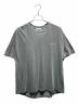 BALENCIAGA（バレンシアガ）の古着「ロゴカットソー/556115 TYK28」｜グレー