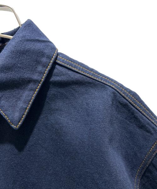 BURBERRY（バーバリー）BURBERRY (バーバリー) Heavyweight Denim Shirt/ヘビーウェイトデニムシャツ/8080781 インディゴ サイズ:Mの古着・服飾アイテム