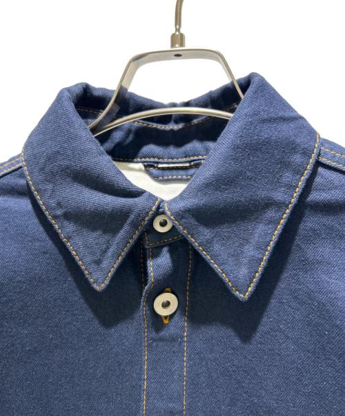 BURBERRY（バーバリー）BURBERRY (バーバリー) Heavyweight Denim Shirt/ヘビーウェイトデニムシャツ/8080781 インディゴ サイズ:Mの古着・服飾アイテム
