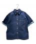BURBERRY（バーバリー）の古着「Heavyweight Denim Shirt/ヘビーウェイトデニムシャツ/8080781」｜インディゴ