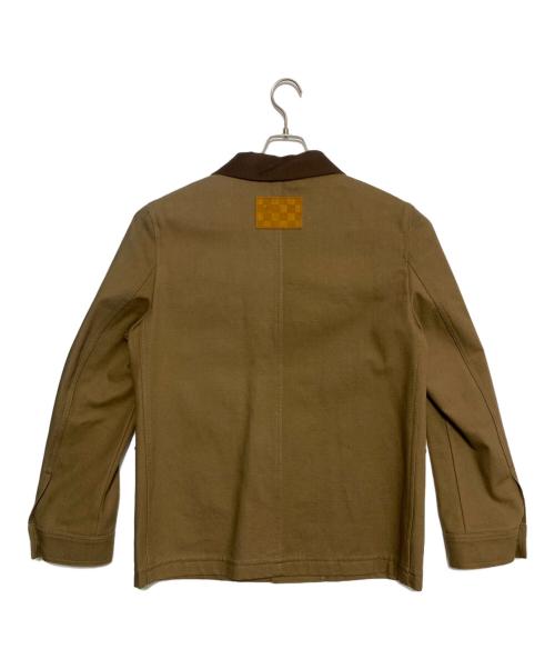 LOUIS VUITTON（ルイ ヴィトン）LOUIS VUITTON (ルイ ヴィトン) Workwear Cotton Canvas Jacket ブラウン サイズ:48の古着・服飾アイテム