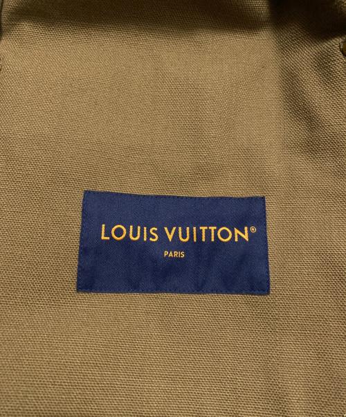 LOUIS VUITTON（ルイ ヴィトン）LOUIS VUITTON (ルイ ヴィトン) Workwear Cotton Canvas Jacket ブラウン サイズ:48の古着・服飾アイテム