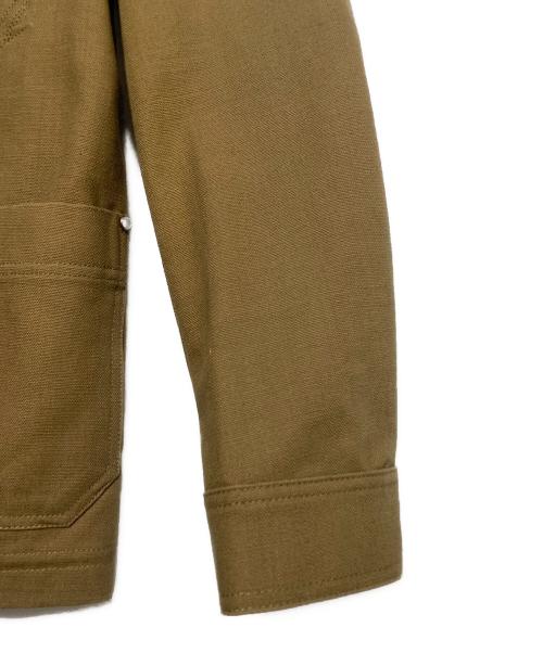 LOUIS VUITTON（ルイ ヴィトン）LOUIS VUITTON (ルイ ヴィトン) Workwear Cotton Canvas Jacket ブラウン サイズ:48の古着・服飾アイテム