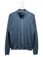 LOUIS VUITTONルイ ヴィトン）の古着「ダミエニットジャケット」｜ネイビー