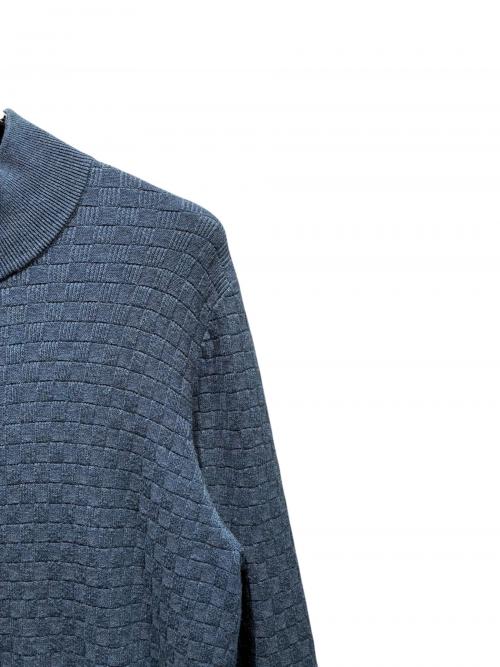 LOUIS VUITTON（ルイ ヴィトン）LOUIS VUITTON (ルイ ヴィトン) ダミエニットジャケット ネイビー サイズ:XXLの古着・服飾アイテム