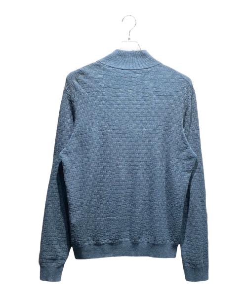 LOUIS VUITTON（ルイ ヴィトン）LOUIS VUITTON (ルイ ヴィトン) ダミエニットジャケット ネイビー サイズ:XXLの古着・服飾アイテム