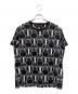 HERMES（エルメス）の古着「 LA PROMENADE DU MATIN/総柄Tシャツ」｜ブラック