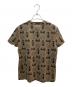 HERMES (エルメス) 総柄Tシャツ ブラウン サイズ:40：60000円