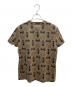 HERMES (エルメス) 総柄Tシャツ ブラウン サイズ:40：43000円