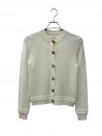 HERMESエルメス）の古着「カシミヤカーディガン」｜ベージュ