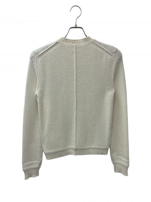 HERMES（エルメス）HERMES (エルメス) カシミヤカーディガン ベージュ サイズ:34の古着・服飾アイテム