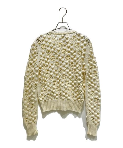 CHANEL（シャネル）CHANEL (シャネル) ココボタンカーディガン P56223K07331 アイボリー サイズ:38の古着・服飾アイテム