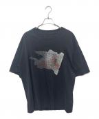 Maison Margielaメゾンマルジェラ）の古着「19AW プリントTシャツ」｜ブラック