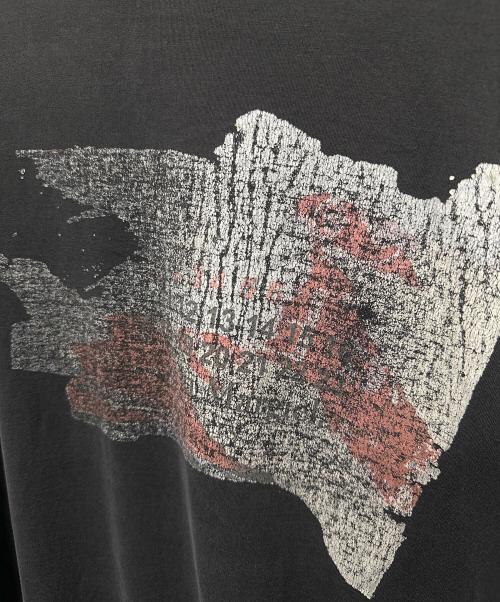 Maison Margiela（メゾンマルジェラ）Maison Margiela (メゾンマルジェラ) 19AW プリントTシャツ ブラック サイズ:46の古着・服飾アイテム