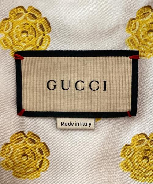 GUCCI（グッチ）GUCCI (グッチ) トレンチコート ブラウン サイズ:36の古着・服飾アイテム