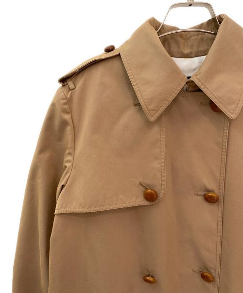 GUCCI（グッチ）GUCCI (グッチ) トレンチコート ブラウン サイズ:36の古着・服飾アイテム
