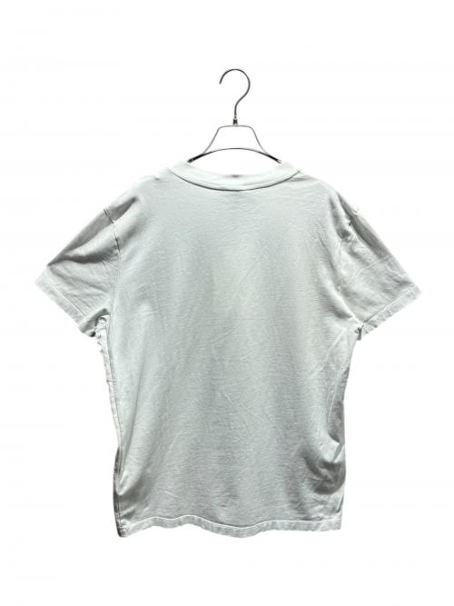 MONCLER（モンクレール）MONCLER (モンクレール) VネックTシャツ ホワイト サイズ:Lの古着・服飾アイテム