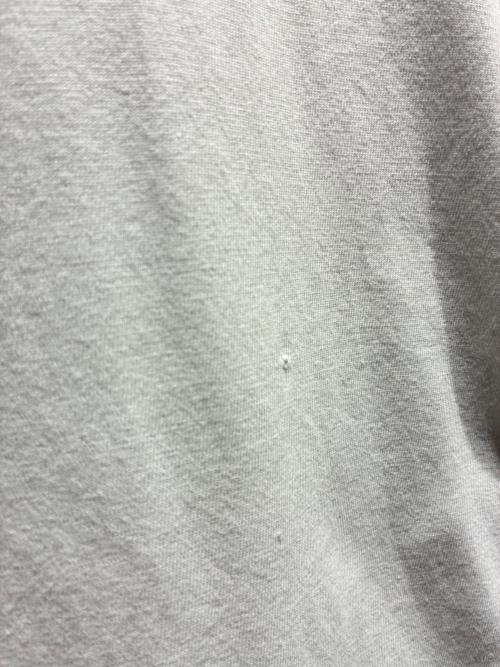 MONCLER（モンクレール）MONCLER (モンクレール) VネックTシャツ ホワイト サイズ:Lの古着・服飾アイテム