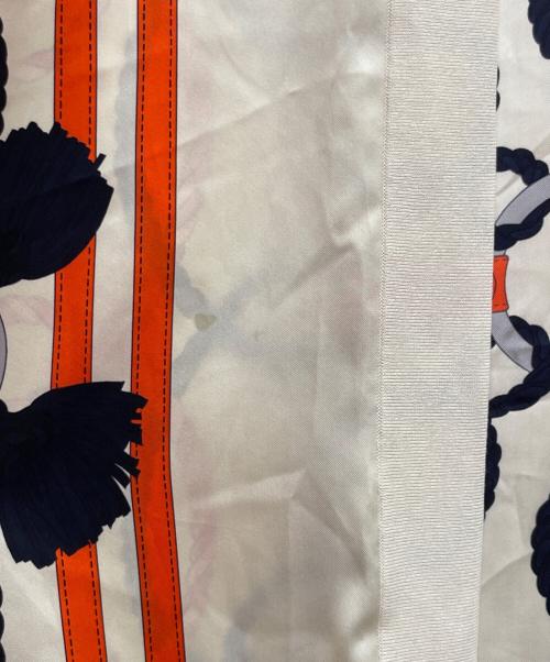 HERMES（エルメス）HERMES (エルメス) ツイルレーヌカーディガン ベージュ サイズ:42の古着・服飾アイテム