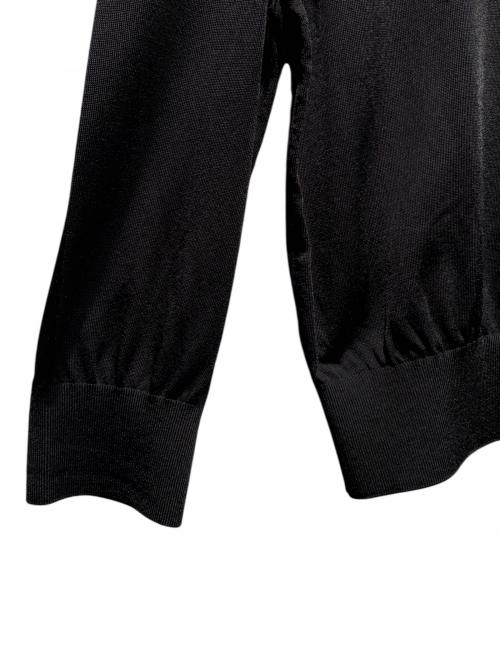 CHANEL（シャネル）CHANEL (シャネル) クロップドニット ブラック サイズ:34の古着・服飾アイテム