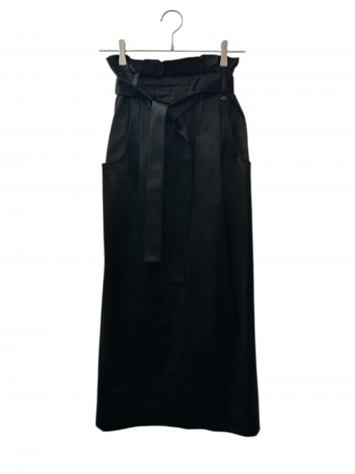 CHANEL（シャネル）CHANEL (シャネル) リボン付ロングスカート/P59897V08850 ブラック サイズ:34の古着・服飾アイテム